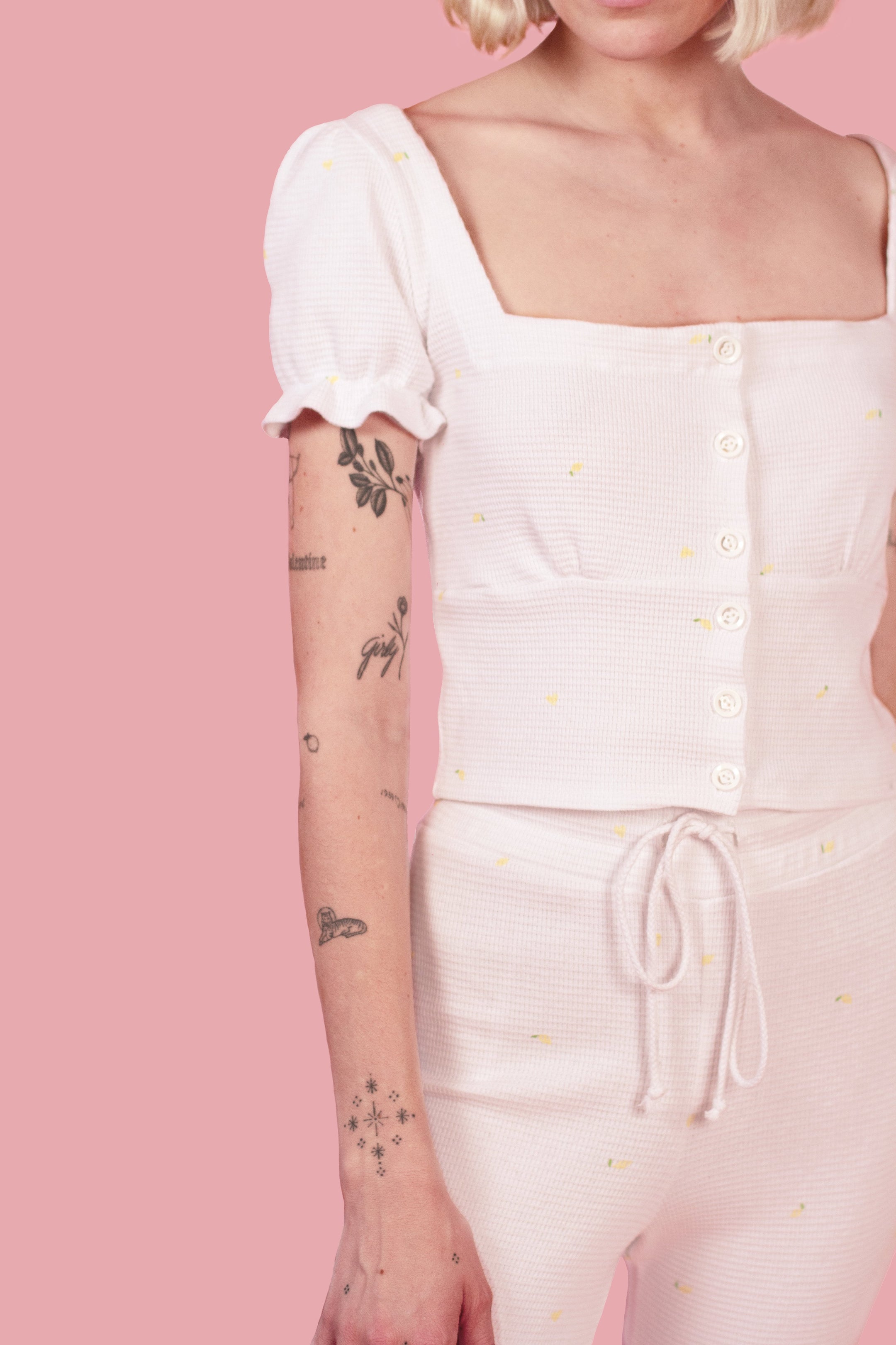White/Lemon- The Taste Tee Set - Evewear