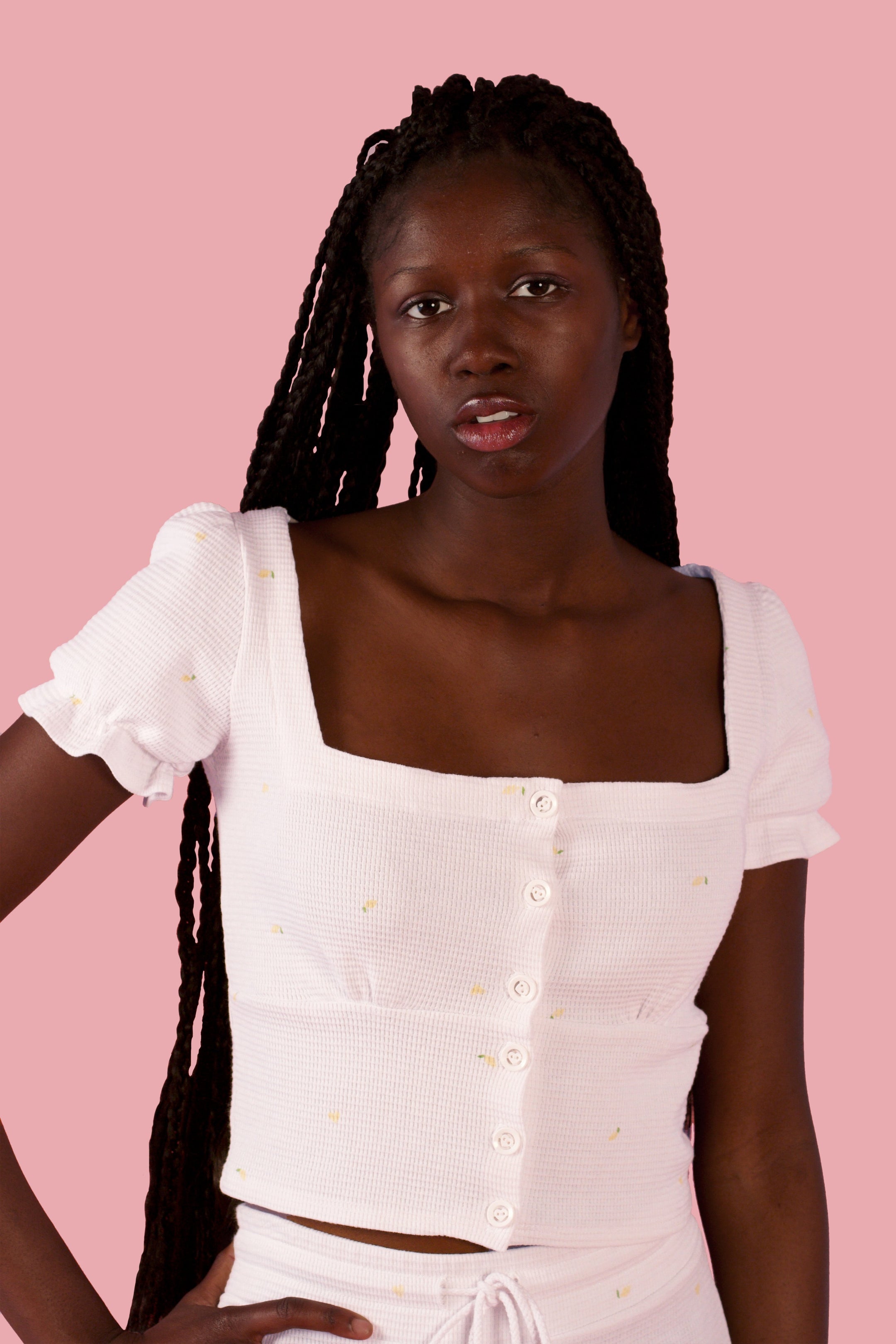 White/Lemon- The Taste Tee Set - Evewear